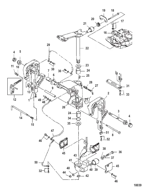 Transom and Swivel Brackets (Manual)