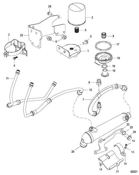 Remote Oil System (2A041664 & below)