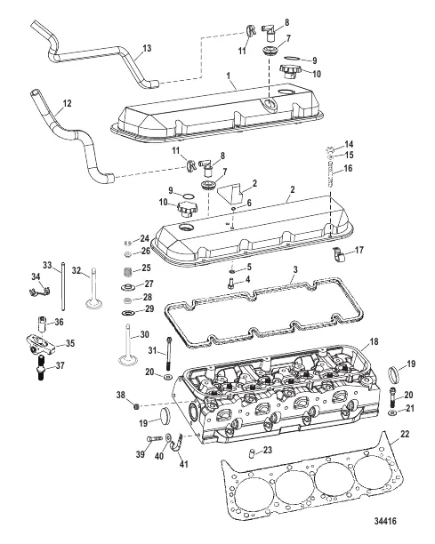 Engine Components (Cylinder Head)
