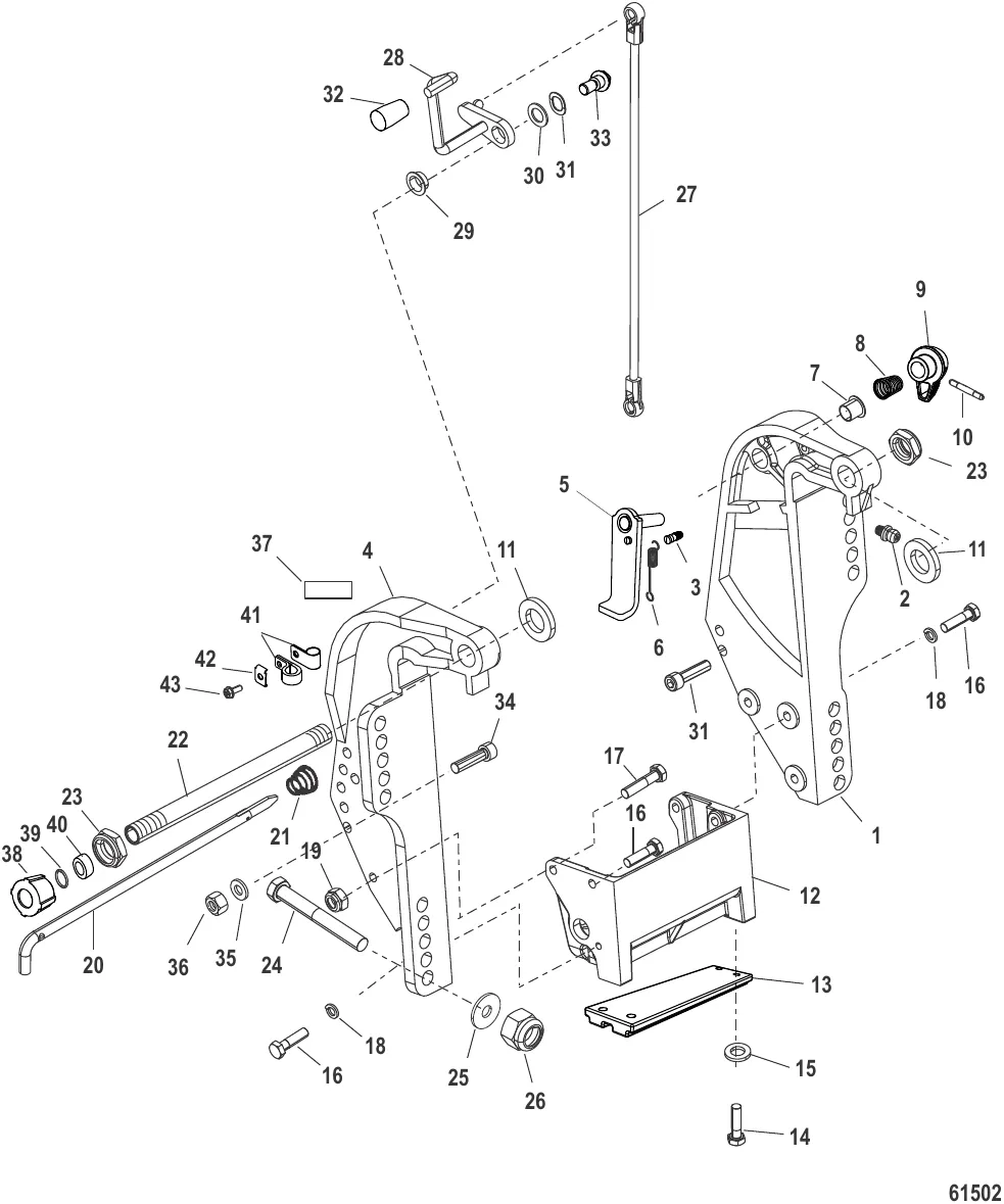 Transom Bracket