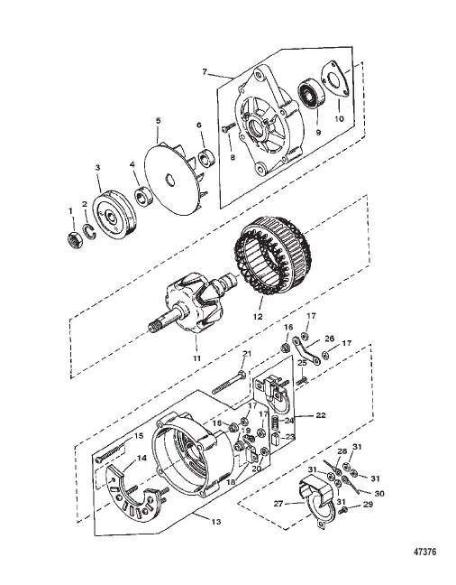ГЕНЕРАТОР (MANDO №AC-155603)