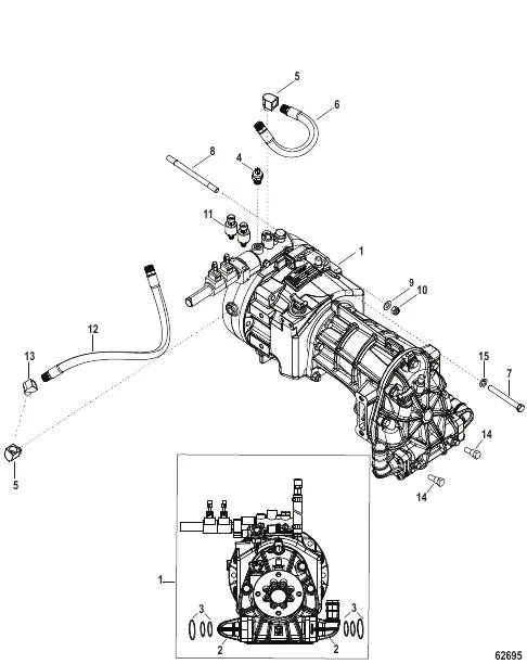 Transmission And Related Parts (45, 46 and 48 IV DTS)