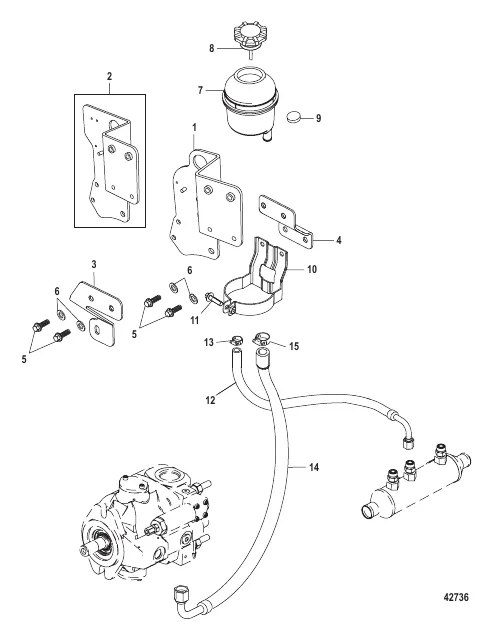 AXIUS Steering Reservoir and Front Lifting Eye, Gen I