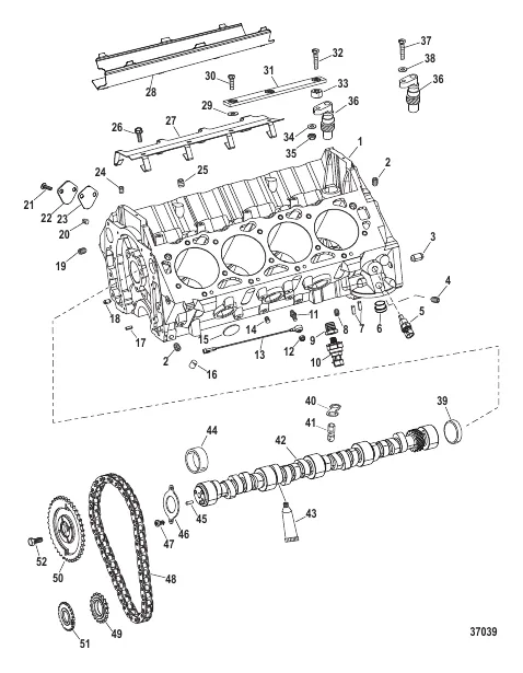 Engine Components (Cylinder Block And Camshaft)