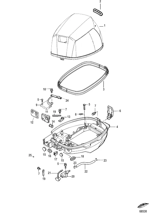 Cowling SN 0R734916 and Up