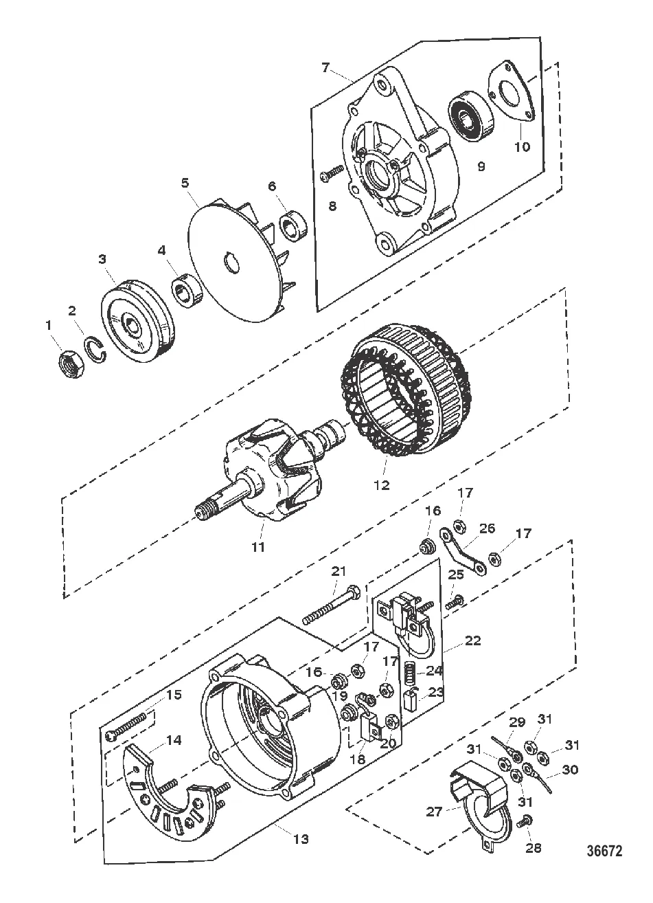 ГЕНЕРАТОР (MANDO №AC-155603)