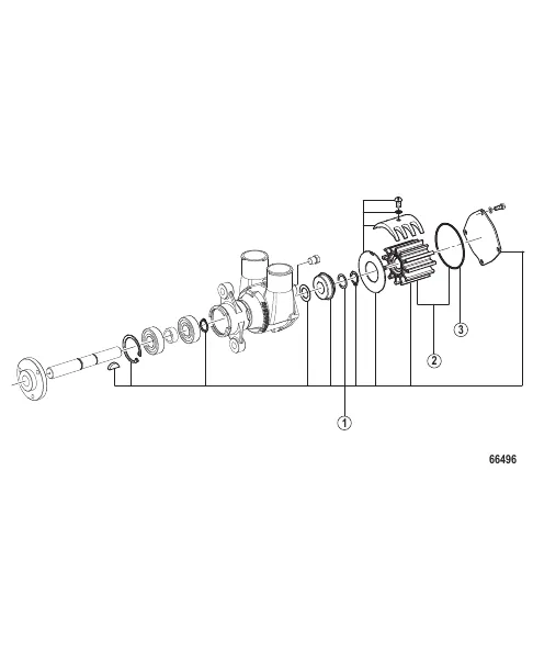 Sea Water Pump Repair Kit