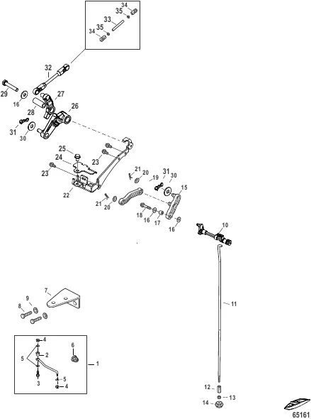 Throttle and Shift Linkage Remote Control