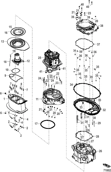 Midsection Fasteners and Seals