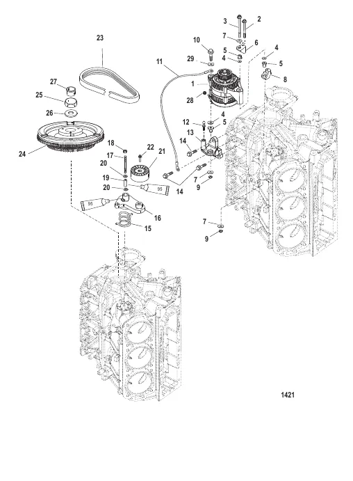 Flywheel/Alternator