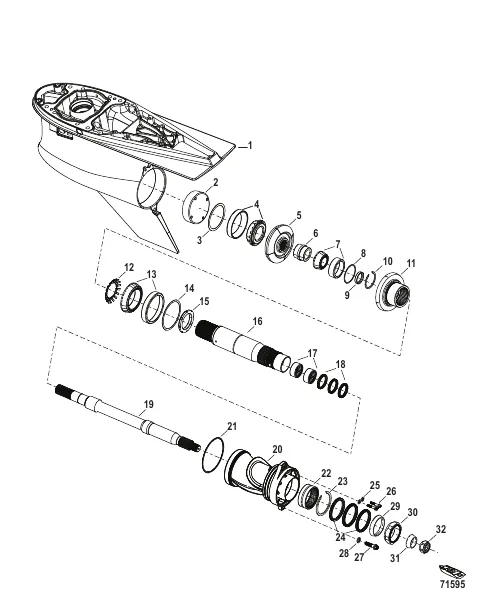 Gear Housing Propeller Shaft