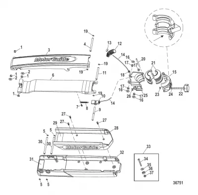 Опора Gator 360 Flex II (черн.) (8M4000308)