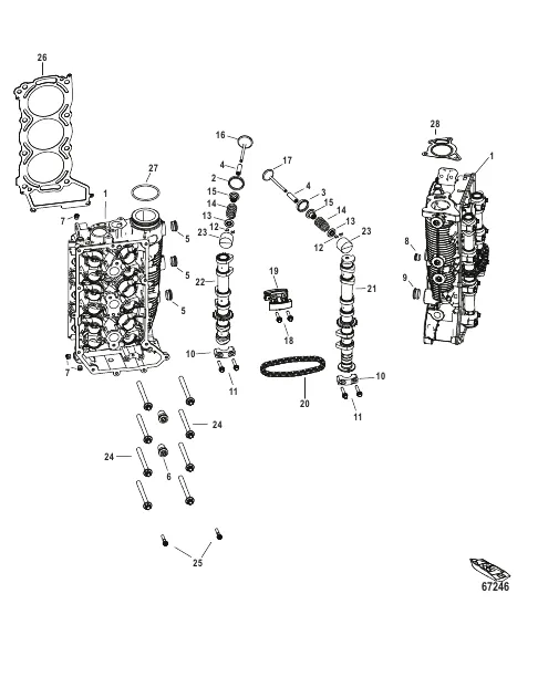 Cylinder Head and Camshaft