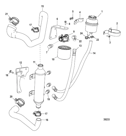 AXIUS Steering Components Cooler,Reservoir,LP Filter(GEN I)