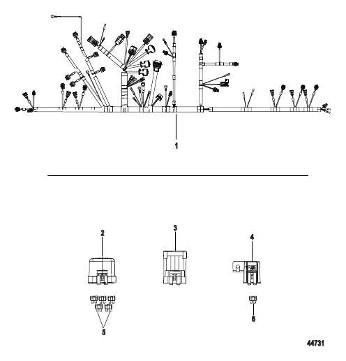 Electrical Plate Engine Harness