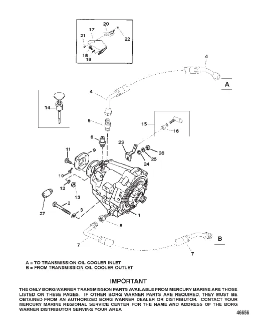 ТРАНСМИССИЯ И СВЯЗАННЫЕ ДЕТАЛИ (BORG WARNER 72)