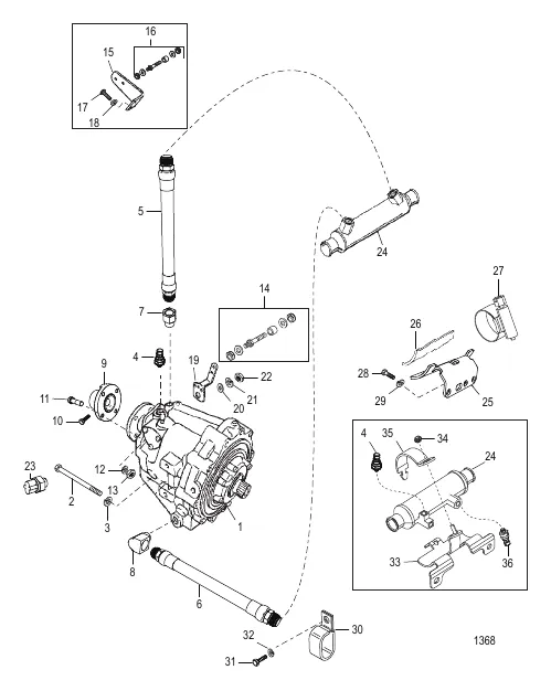 Трансмиссия и связанные детали (BORG-WARNER 71C И 72C)