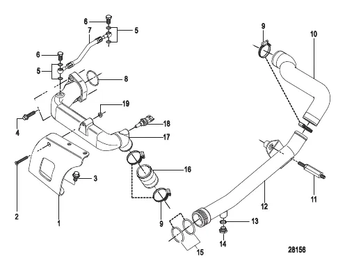 Closed Cooling/Crossover Manifold