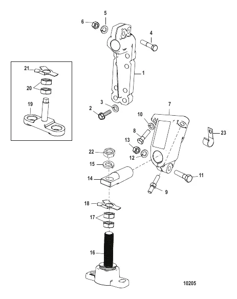 Transmission and Engine Mounting (HURTH 630)
