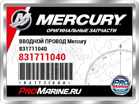 ВВОДНОЙ ПРОВОД Mercury