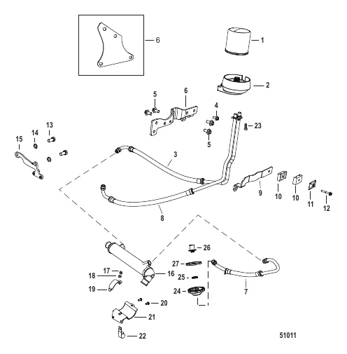 Remote Oil System (2A041665 & up)