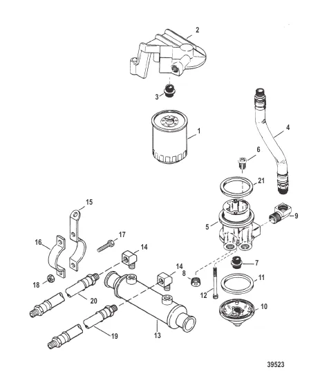 Oil Filter and Adaptor