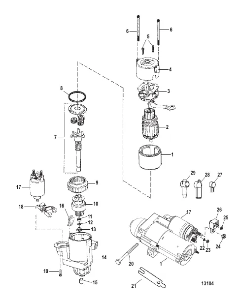 Electrical Components (Starter Motor)