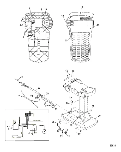 Ножная педаль в сборе (M899723T)