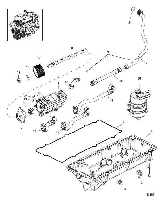 Oil Pan and Pump