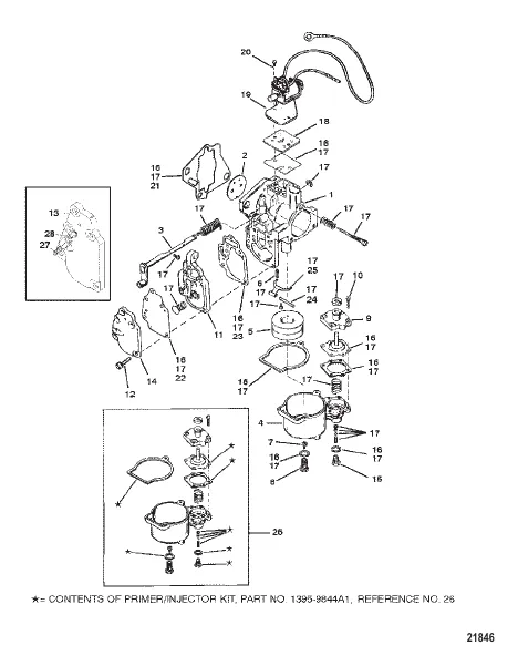 Carburetor (20/25/JET 20)