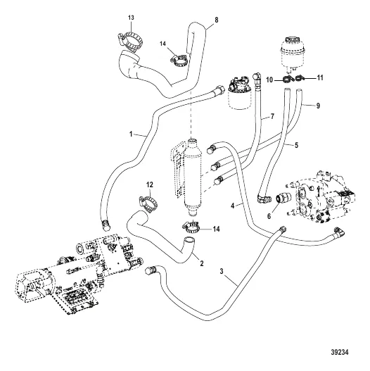AXIUS Steering Components Hoses, LP Filter (GEN I)
