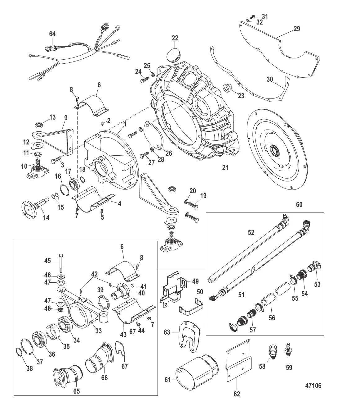 Jackshaft Main Kit (98634A20)