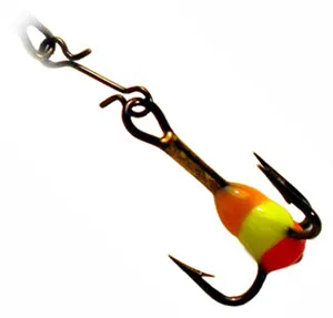 Тройник для рыбалки с каплей №3 (набор)