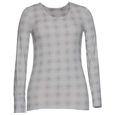 Женская кофта с вырезом W8324-111 (белый с рисунком) (XL)