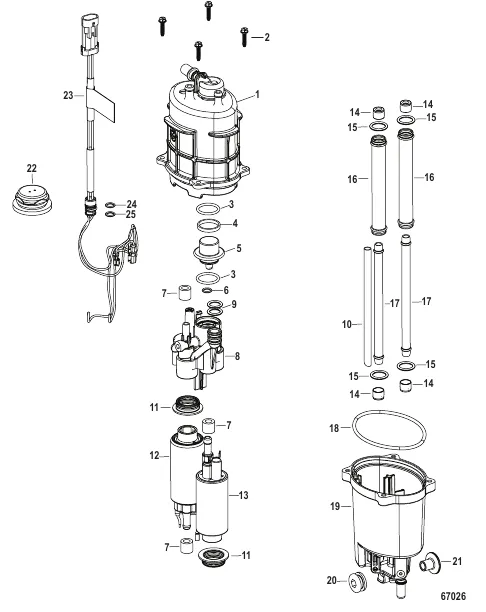 Fuel Supply Module 2B457610 and Up