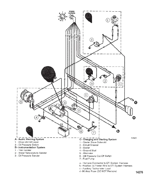 Жгут электропроводки (Двигатель)