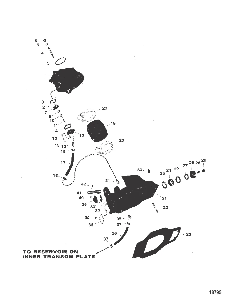 GIMBAL HOUSING AND BELL HOUSING (III-IV-V) (1ST DESIGN)