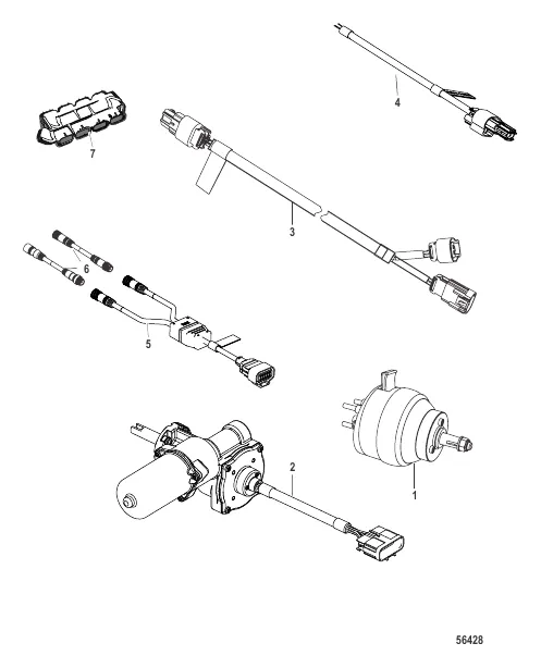 Helm/Actuator/Harness Axius Joystick
