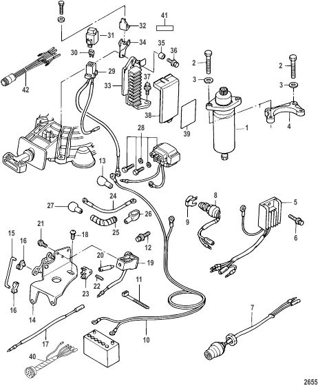 Electrical Components Electric Start Models