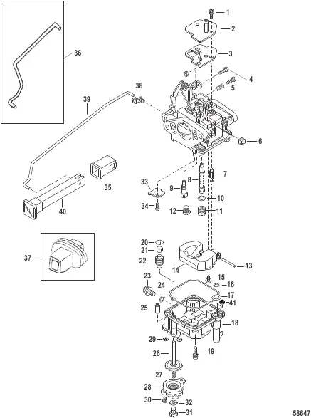 Carburetor 0R676746 and Up