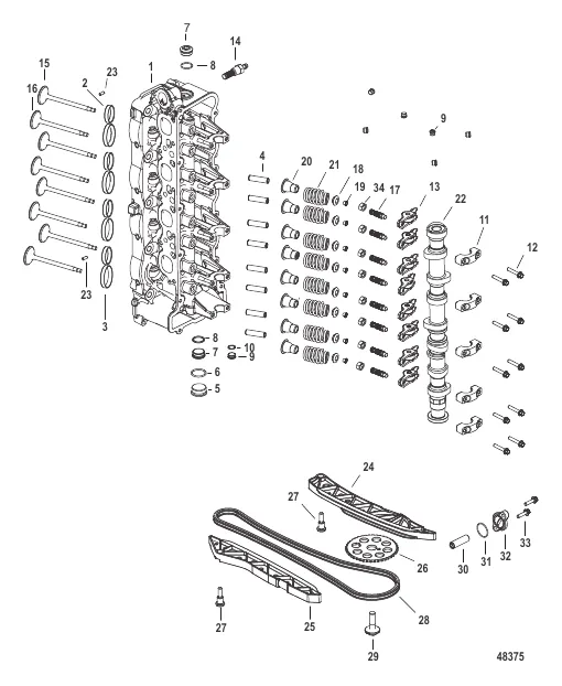 Cylinder Head and Camshaft
