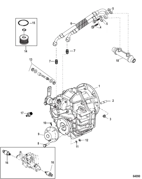 Transmission and Related Parts (63, 63A and 63IV DTS)
