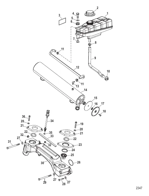Closed Cooling System Components