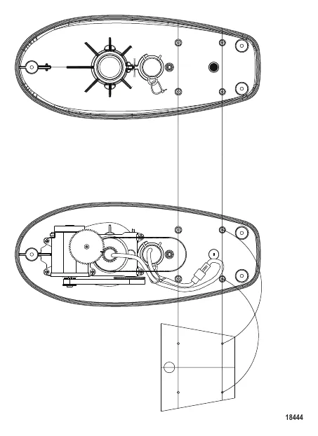 Схема электрических подключений (TRES109PFB) (36 В)