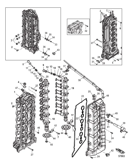 Cylinder Head and Camshaft