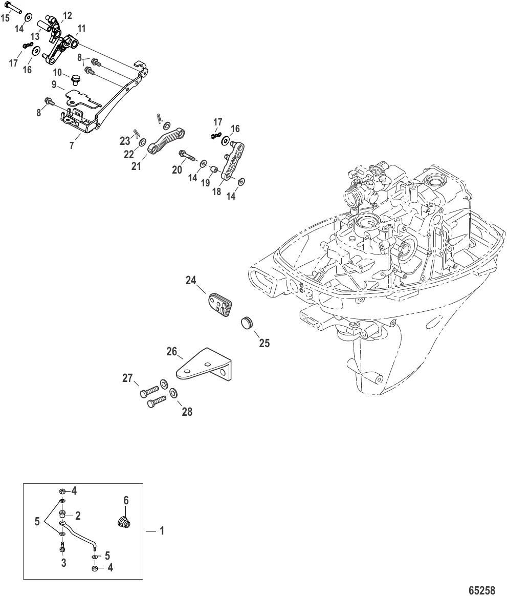 Комплект преобразования ДУ Румпель к RC – 8M0140122