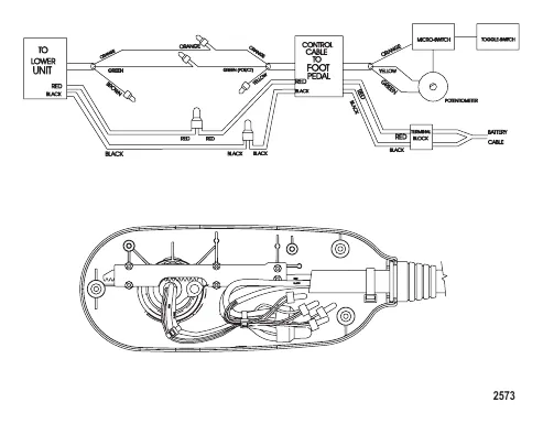 Схема электрических подключений (Модель MP6700D) (24 В) Схема электрических подключений (Модель MP6700D) (24 В)