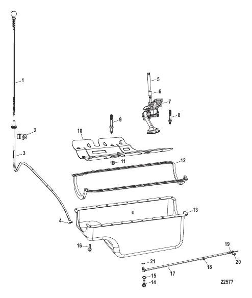 Oil Pan And Oil Pump