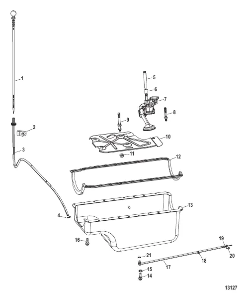 Oil Pan And Oil Pump