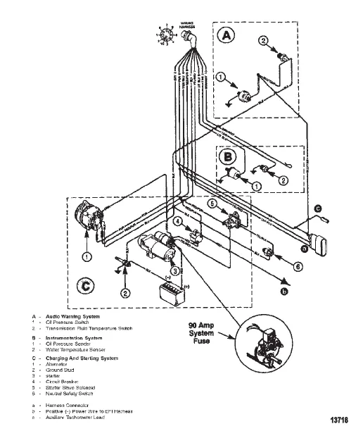 Жгут электропроводки (Двигатель)
